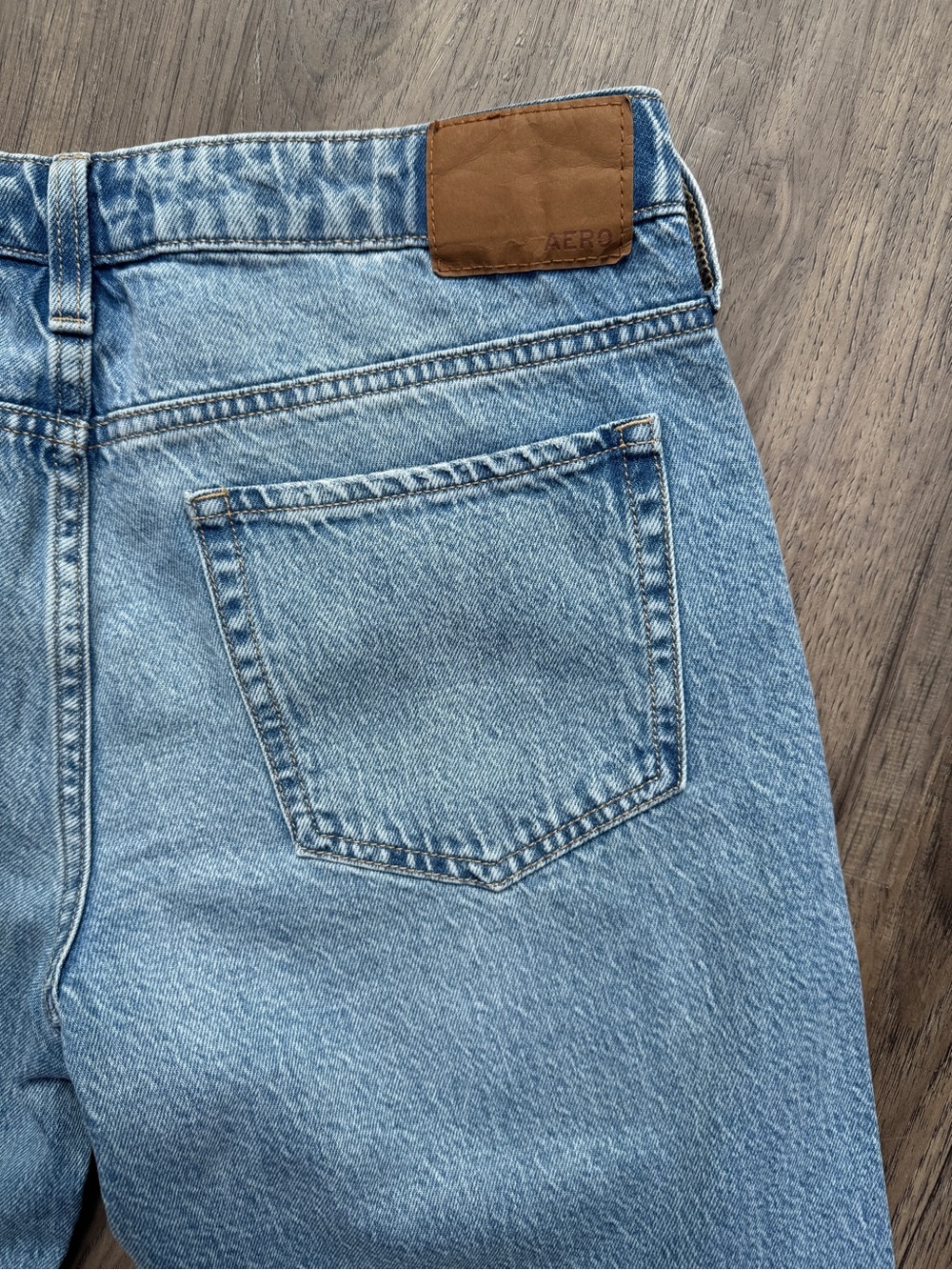 Aeropostale Baggy Flare Non Stretch Jeans - Brand New - Size 6 Reg - Picture 11 of 12